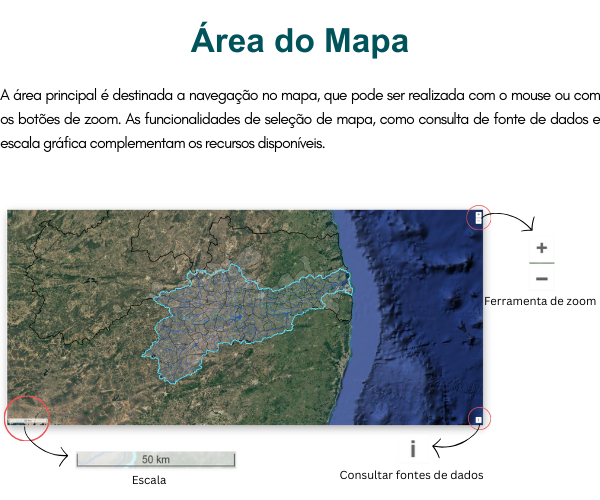 Imagem da Área do Mapa